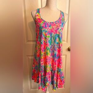 Lilly Pulitzer Fan Sea print Hampton dress size XS
